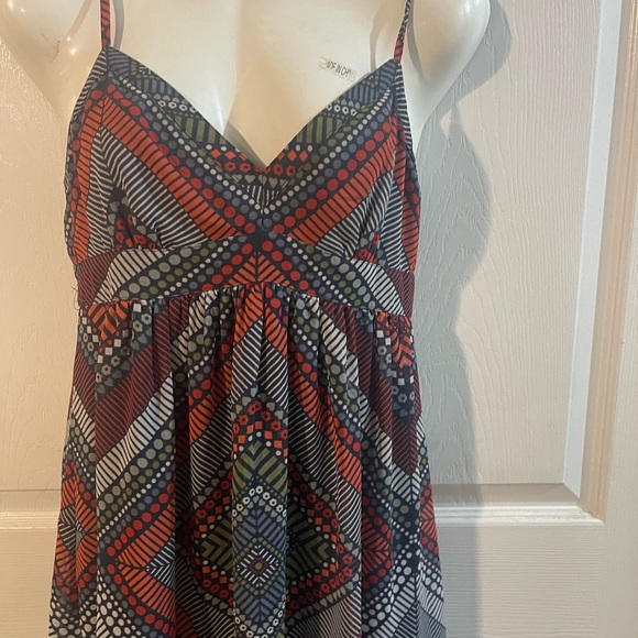 American Eagle Outfitters Red and Black Mini Dress - Picture 3 of 7